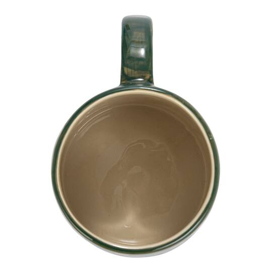Hello Honey® 14oz. Green Polka Dot Ceramic Mugs, 12ct.